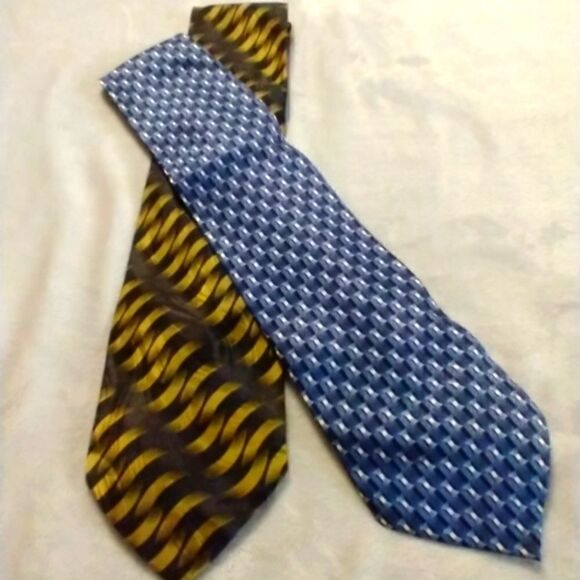 USED Men's Ties Duo Set 5 - Picture 1 of 3